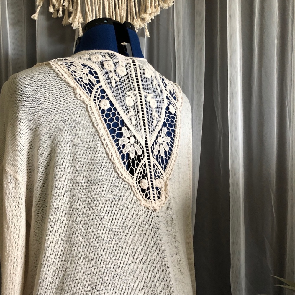 Boho Crochet Sweater